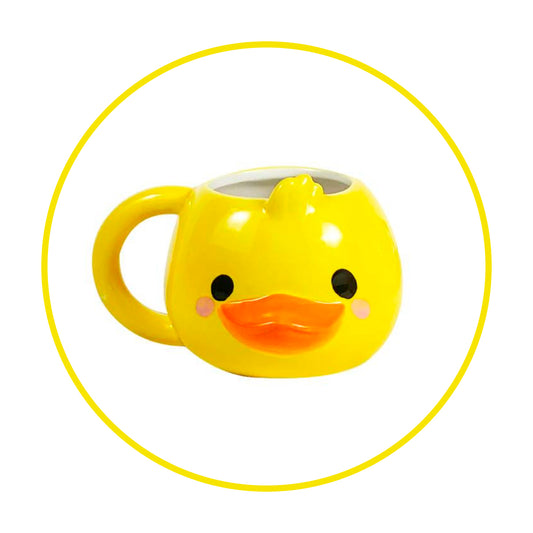 Tazón 3D patito head mug