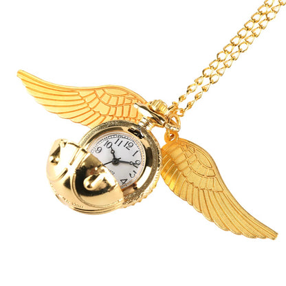 Reloj De Bolsillo Harry Potter Snitch Dorada golden