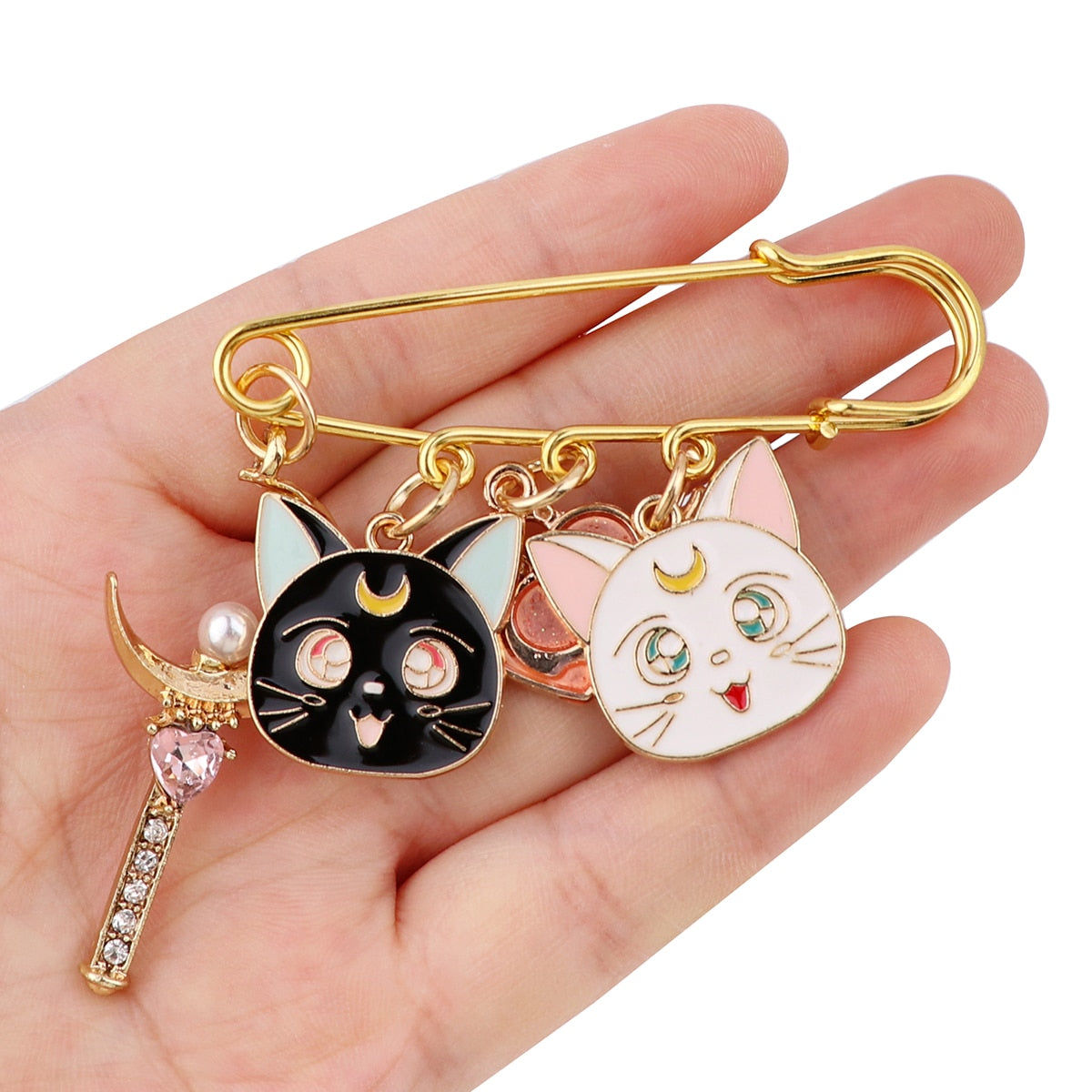 Pin Broche vintage Dijes Sailor moon Luna