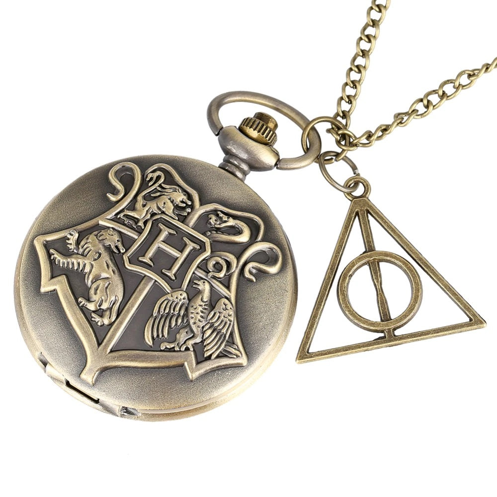 Reloj De Bolsillo Escuela Hp Harry reliquias