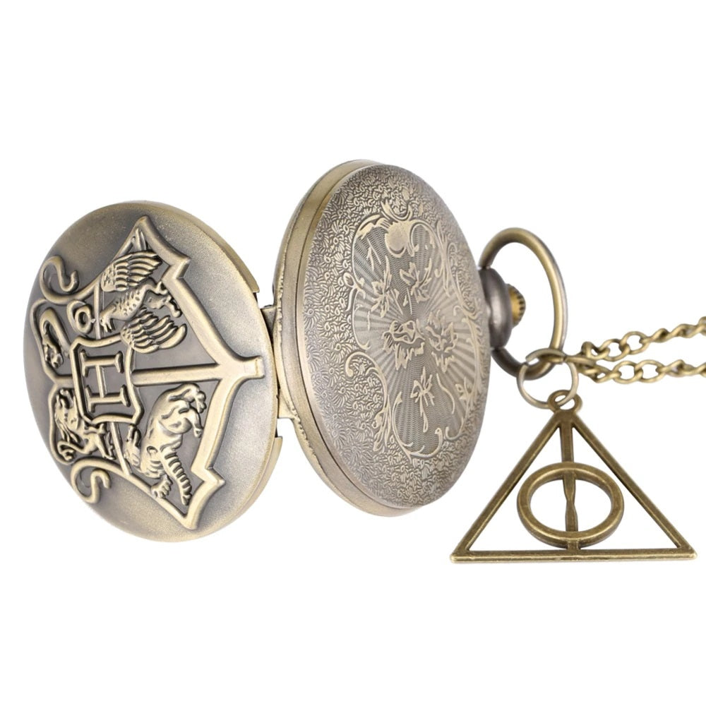 Reloj De Bolsillo Escuela Hp Harry reliquias