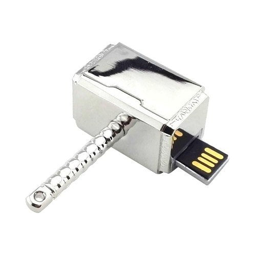 Usb Pendrive 16 Gbs Martillo De Thor (mjölnir) Metalico