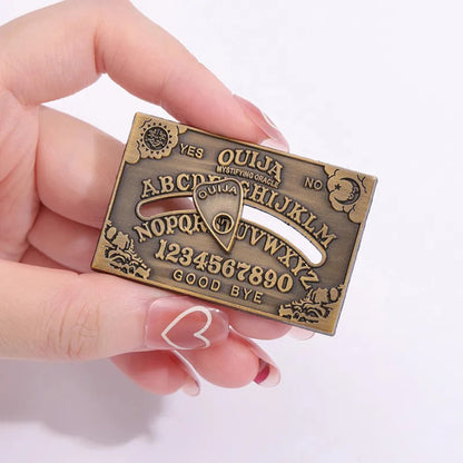 Broche pin Vintage tabla Ouija Oraculo Dark