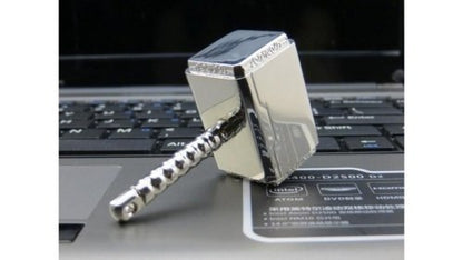 Usb Pendrive 16 Gbs Martillo De Thor (mjölnir) Metalico