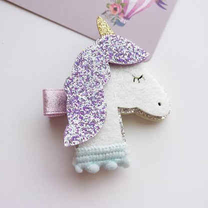 Horquillas Pinche De Pelo Unicornio Glitter (brillante) Xl