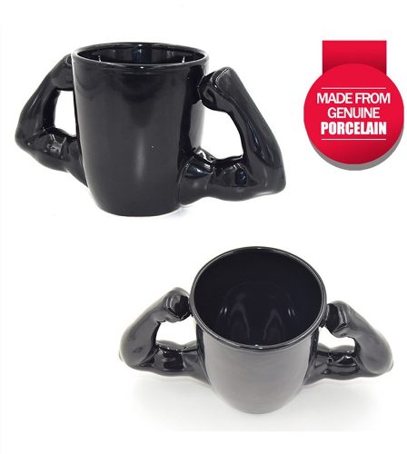 Tazón Taza Musculo Fuerte