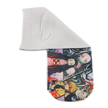 Calcetines Tobilleras 3d demon Slayer anime kawaii