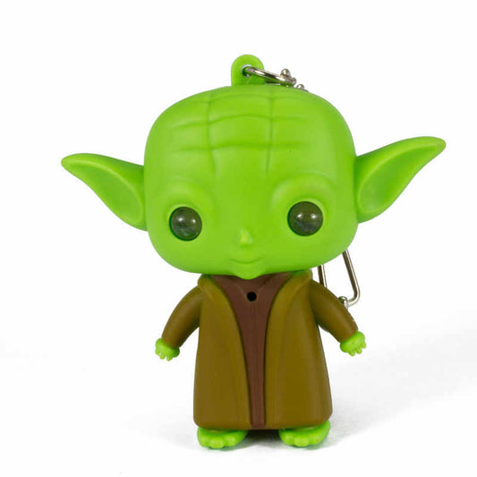 Llavero 3D luz y sonido Yoda Baby Yoda Star wars LED