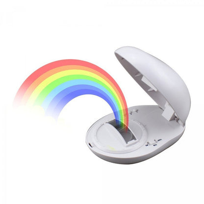 Lámpara Proyector ArcoIris kawaii Velador