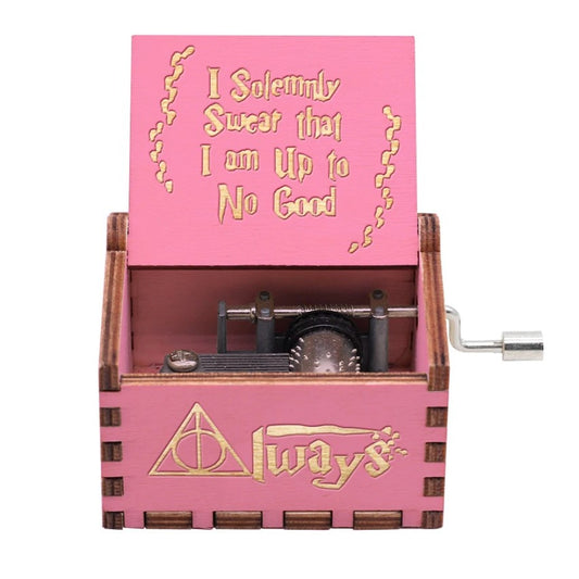 Caja Musical rosada Harry Potter Estoykuku