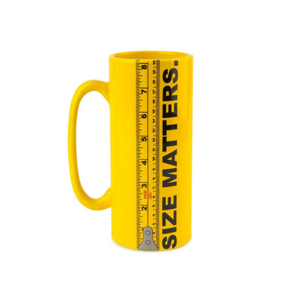 Taza Tazón Mug Xl Gigante Size Matters el tamaño importa
